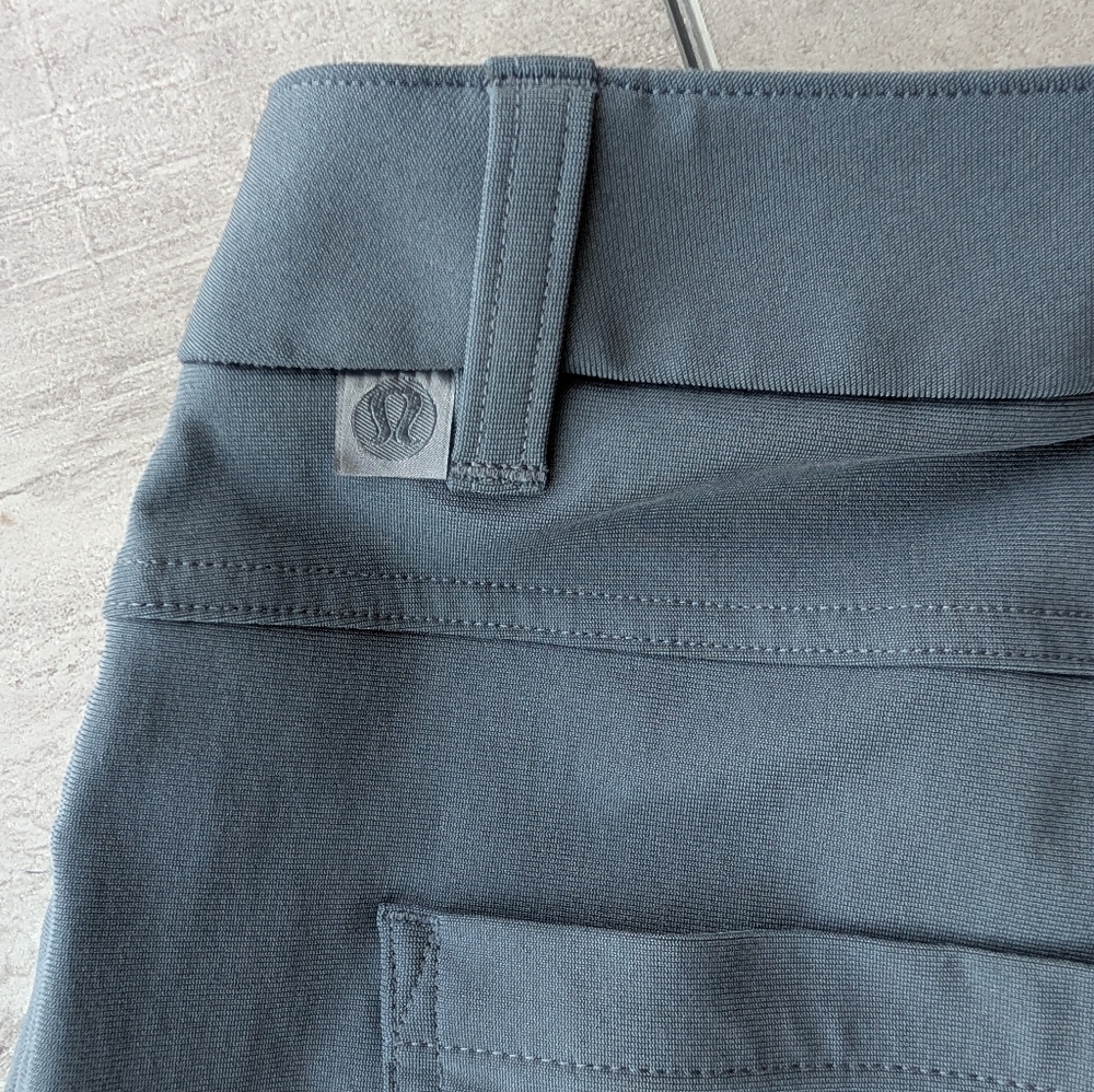 Lululemon ABC Classic 5 Pocket Pant *Warpstreme Grey Size 32 28L - Picture 10 of 11